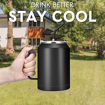 Amazon.com | Zenbo 50 oz Mug Tumbler – Stainless Steel